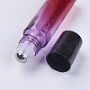 10ml Glass Gradient Color Essential Oil Empty Roller Ball Bottles MRMJ-WH0011-B04-10ml-2