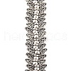 Tibetan Style Wing Alloy Bead Strands TIBEB-O007-22-LF-2