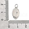 Brass Micro Pave Cubic Zirconia Pendants KK-V007-009P-02-3
