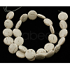 Synthetic Magnesite Beads Strands TURQ-D063-7-3