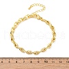 Brass Cable Chain Bracelets for Women Men BJEW-K273-02G-3