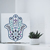 Large Plastic Reusable Drawing Painting Stencils Templates DIY-WH0172-659-7