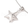Brass Charm Necklace BJEW-Q350-04A-P-2