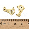 304 Stainless Steel Pendants STAS-A118-01C-G-3