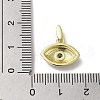 Brass Enamel Charms KK-E092-10G-04-3