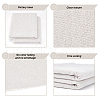 Flat Pottery Linen Cloth SENE-WH0003-29A-3