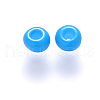 6/0 Baking Paint Glass Round Seed Beads SEED-S036-01C-11-2