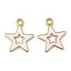 304 Stainless Steel Enamel Charms STAS-U057-13G-01-1