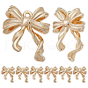 HOBBIESAY 8Pcs Brass Pendants KK-HY0003-80-1