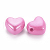 Opaque Acrylic European Beads X-MACR-S372-03B-26-2