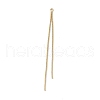 Brass Round Snake Chains Tassel Big Pendants KK-P227-06A-G-2