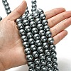Eco-Friendly Glass Pearl Beads Strands HY-A008-12mm-RB077-4