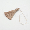 Nylon Thread Tassel Big Pendant Decorations NWIR-J005-16-2
