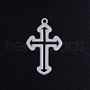 Tarnish Resistant 201 Stainless Steel Pendants STAS-S105-JN376-1-1