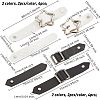 Fingerinspire 8Pcs 4 Style Imitation Leather Toggle Buckle FIND-FG0001-27-2
