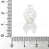 No To Drugs Red Awareness Ribbon Theme Alloy Enamel Pendants ENAM-C026-02G-S-3