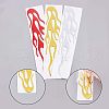 Flame Pattern Waterproof PVC Car Sticker Decals DIY-FH0001-15-6
