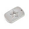 Brass Micro Pave Cubic Zirconia Pendants KK-M322-29P-2