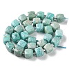 Natural Amazonite Beads Strands G-B065-A04-3
