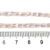 Electroplate Glass Beads Strands GLAA-P068-AB02-4