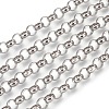 Tarnish Resistant 304 Stainless Steel Rolo Chains CHS-L017-18J-1