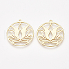 Brass Pendants X-KK-S350-189-1