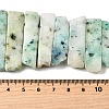 Natural Chrysocolla Beads Strands G-S386-D21-5