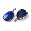 Natural Lapis Lazuli Pendants G-U002-01P-C-2