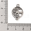 Tarnish Resistant 304 Stainless Steel Tree of Life Links STAS-L274-014P-3