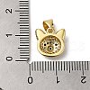 Rack Plating Brass Pendants KK-M271-09G-3