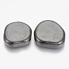 Non-magnetic Synthetic Hematite Beads G-T094-15-2