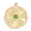 304 Stainless Steel Rhinestone Pendants STAS-L022-477G-02-1