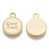 Brass Charms KK-T055-010G-NF-2