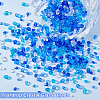 AHADERMAKER 24Strands 12 Styles Transparent Faceted Glass Beads GLAA-GA0002-04-4