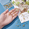 Unicraftale 30Pcs 3 Style 304 Stainless Steel Stud Earring Findings STAS-UN0022-73-4