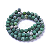 Natural Map Stone Picasso Jasper Beads Strands G-F668-18-6mm-3