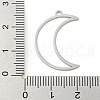 Non-Tarnish 304 Stainless Steel Pendants STAS-B056-15P-3