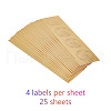 Self Adhesive Gold Foil Embossed Stickers DIY-WH0163-70L-3