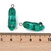 Transparent Resin Rhinestone Pendants RESI-Q021-01A-3