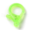 Transparent Plastic Lobster CLaw Clasps KY-H005-A07-2