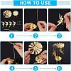 Fingerinspire 2 Boxes 2 Style Iron Rotating Tealight Candle Holder AJEW-FG0001-79-4