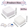 Gorgecraft 20Pcs Acrylic Jewelry Box OBOX-GF0001-12-2