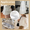 3 Yards Polyester Double-Layer Pleated Ribbon OCOR-WH0090-044B-6