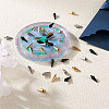 Spritewelry 48Pcs 3 Colors 304 Stainless Steel Charms STAS-SW0001-02-6