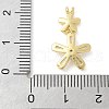 Brass Micro Pave Cubic Zirconia Pendants KK-K298-43G-3