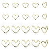 20Pcs 2 Styles Brass Linking Rings KK-YW0002-31-1