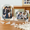  50Pcs Plastic Triangle Corner Protector FIND-NB0005-48A-5