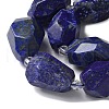 Natural Lapis Lazuli Beads Strands G-H095-A09-01-3