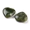 Mother's Day Gifts Heart Natural Chinese Jade Palm Stones G-C134-06A-11-2