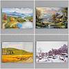 Wood and Cotton Painting Canvas Panels DIY-NB0001-71C-01-6